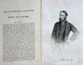 Original Old Antique Print 1866 Portrait Mr Tailby Fox-Hunters Sportsman 19th