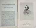 Original Old Antique Print 1870 Portrait Duke Roxburgh Angling Sportsman 19th