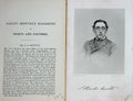 Original Old Antique Print *0276 1870 Portrait Mr Newton Master Cambridgeshire