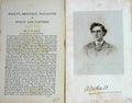 Original Old Antique Print 1871 Portrait Mr A W Wall Master Heythrop Victorian
