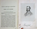 Original Old Antique Print 1871 Portrait Honourable Mark Rolle Sportsman 19th