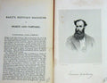 Original Old Antique Print 1872 Portrait Commodore James Ashbury Sort Victorian