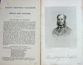 Original Old Antique Print 1873 Portrait Sir Humphrey Trafford Sportsman 19th
