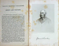 Original Old Antique Print 1874 Portrait Honourable Egremont Lascelles 19th