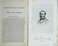 Original Old Antique Print 1874 Portrait Mr George Fenwick Hunting Sport 19th