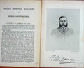 Original Old Antique Print Captain P.W Carnegy Lour Sport Portrait 1885 19th
