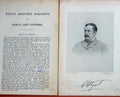 Original Old Antique Print Portrait 1885 Mr George Paget Bonnington Victorian