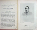 Original Old Antique Print Portrait 1885 Douglas Baird Master Cottesmore 19th