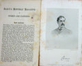 Original Old Antique Print Portrait 1886 Lord Cardross Earldom Buchan Victorian