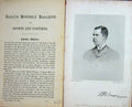 Original Old Antique Print 1887 Captain Warner Huntsman Sport Portrait 19th