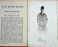 Original Old Antique Print Portrait 1887 Major Richard St Leger Moore Victorian