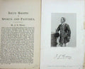 Original Old Antique Print Baily'S Magazine 1889 Portrait Captain Machell Sport