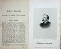 Original Old Antique Print Baily'S 1889 Richard Burke Master Tipperery Hounds