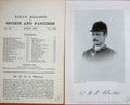 Original Old Antique Print Portrait 1890 Mr W.H.A Wharton Cleveland Sport 19th