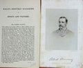 Original Old Antique Print Portrait 1878 Mr Albert Brassey Sportsman Victorian