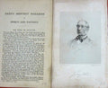 Original Old Antique Print Duke Grafton William Fitz-Roy Portrait 1879 19th
