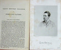 Original Old Antique Print 1879 Earl Ellesmere Sportsman Portrait Victorian