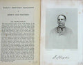 Original Old Antique Print Colonel Frank Chaplin Sportsman Portrait 1879 19th
