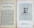 Original Old Antique Print Portrait 1883 Mr Walter R.H Powell Sportsman 19th