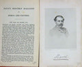 Original Old Antique Print Earl March Sportsman Huntsman Portrait 1883 19th