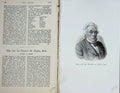 Original Old Antique Print Portrait 1891 Late Sir Francis H. Doyle Bart 19th