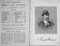 Original Old Antique Print Portrait 1895 Captain Pennell Elmhirst Sports 19th