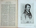 Original Old Antique Print Portrait 1895 Abraham Cooper Baily'S Magazine 19th