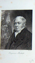 Original Old Antique Print Ref.744 Portrait 1895 Benjamin Marshall Sportsman