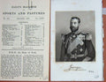Original Old Antique Print Portrait 1895 H.R.H Duke York Baily'S Magazine 19th