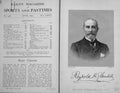 Original Old Antique Print Portrait 1897 Major RaynAlleyne Clement Victorian