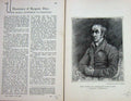 Original Old Antique Print Portrait 1897 Tom Grant Huntsman Goodwood Victorian