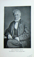 Original Old Antique Print Portrait 1897 John Woodcock Graves Writer Victorian