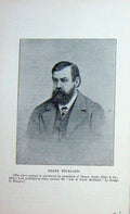 Original Old Antique Print Portrait 1897 Frank Buckland Baily'S Magazine 19th
