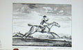 Original Old Antique Print 1897 Sport Horse Racing Looby Baily'S 19th