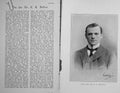 Original Old Antique Print Portrait 1897 Late Mr E.R. Balfour Sportsman 19th