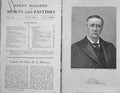 Original Old Antique Print Portrait 1897 Captain Hon. D.J Monson Sport 19th