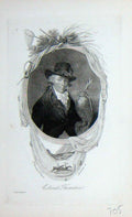 Original Old Antique Print Portrait 1896 Colonel Thornton Sportsman Victorian