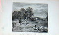 Old Antique Print Baily'S Magazine 1896 Partridge Shooting Hunting Dogs 19th