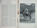 Original Old Antique Print Portrait 1896 Mr Gerald Hardy Sailor Horse Victorian