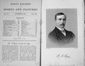 Original Old Antique Print Portrait 1893 Mr William Frederick Inge Sport 19th