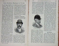 Original Old Antique Print Booklet 1893 Huntsmen Marquis Worcester Corbert Pole