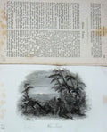 Old Antique Print Country Scene Hunting Tout 1894 Baily'S Magazine Sport 19th