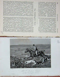 Original Old Antique Print 1894 Mr Graham Cooper ChiddingfHounds Hunting 19th