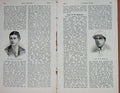 Original Old Antique Print Portrait 1894 Bewicke Thompson Moore Horses 19th