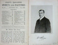 Original Old Antique Print Portrait 1898 Mr William Hew Dunn Sportsman 19th