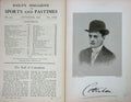 Original Old Antique Print Portrait 1898 Earl Cottenham Sportsman Victorian