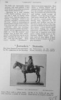 Original Old Antique Print Jorrocks Statuette Arterxerxes Horse Baily'S 1898