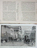 Original Old Antique Print Baily'S Magazine 1898 Night Mail General Post Office