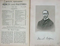 Original Old Antique Print Portrait 1898 Daniel Cooper Sportsman Baily'S 19th