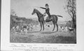 Original Old Antique Print 1899 Portrait Mr Robert Luther Hounds Hunting 19th